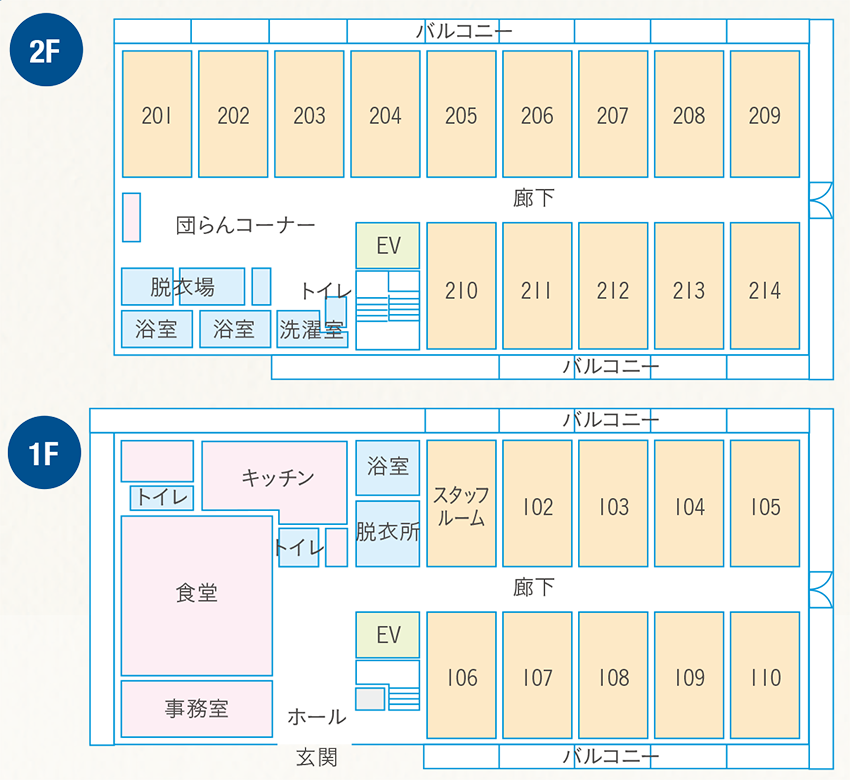 Lu-Na間取り図