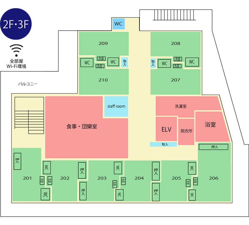 間取り 2F3F