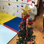 【Juno】ツリーの飾りつけ＆粘土遊び