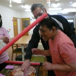 【ぽらりす】 叩いていてかぶってジャンケンポン❗❗