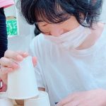 紙コップタワー＼(^o^)／