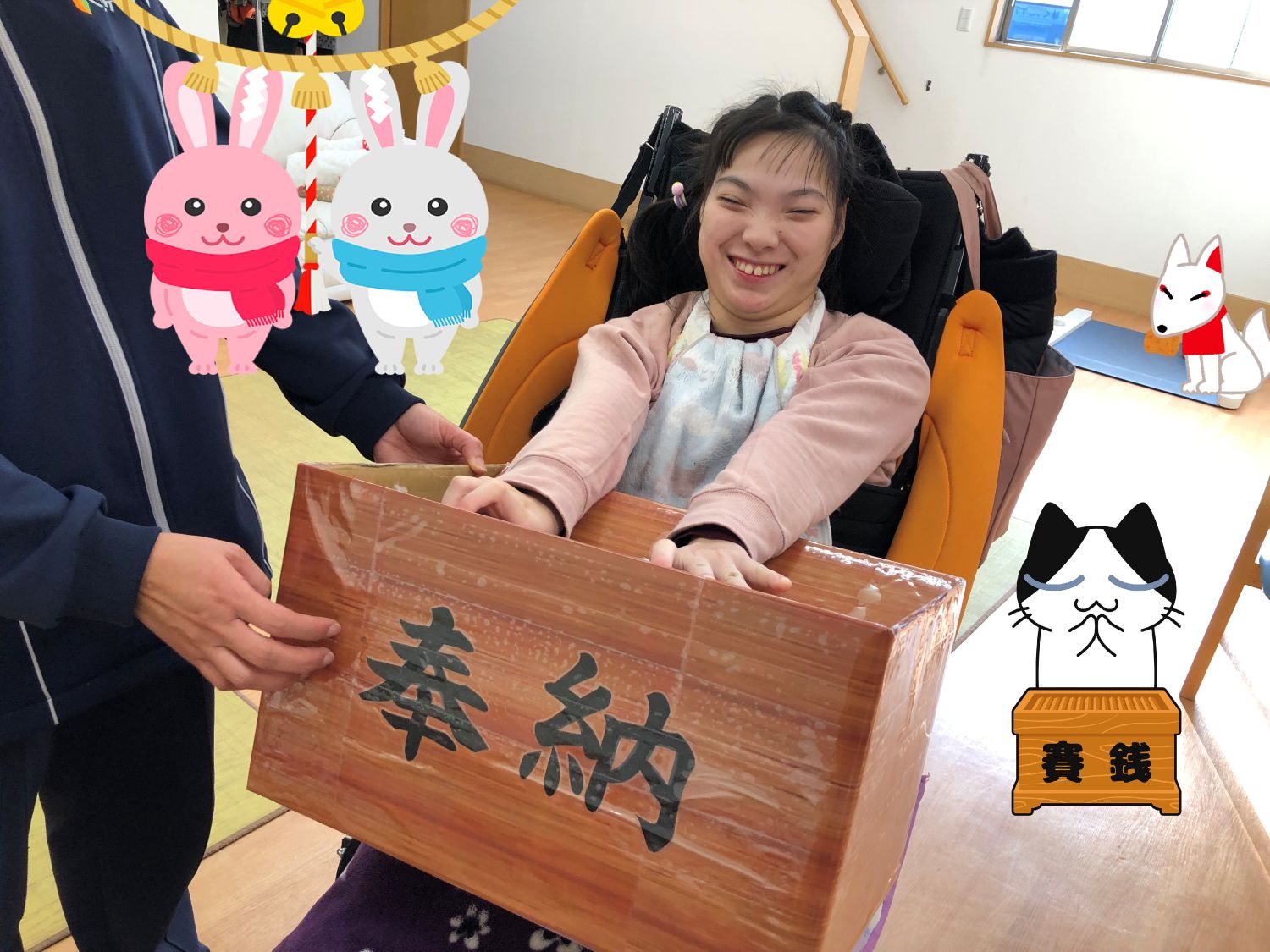 【ぽらりす】賽銭投げ