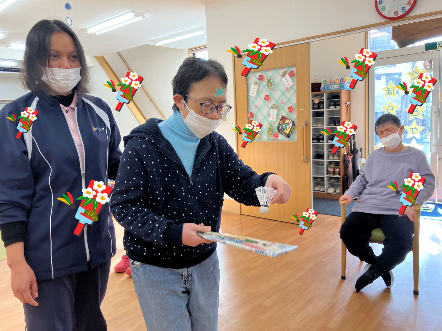 【ぽらりす】羽根つき