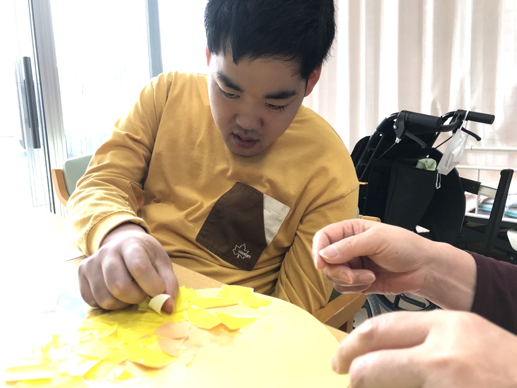 【So-La】3月の壁画作成🌷