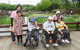 【ぽらりすデイ】山田池菖蒲園へ行って来ました！
